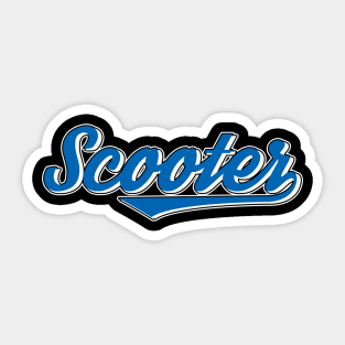 scooter lover Sticker